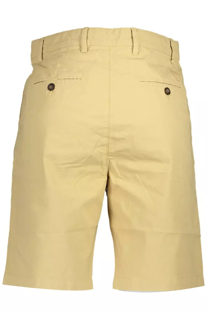 Chic Beige Bermuda Shorts - Regular Fit