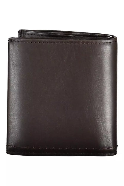 Elegant Leather Wallet with RFID Blocker