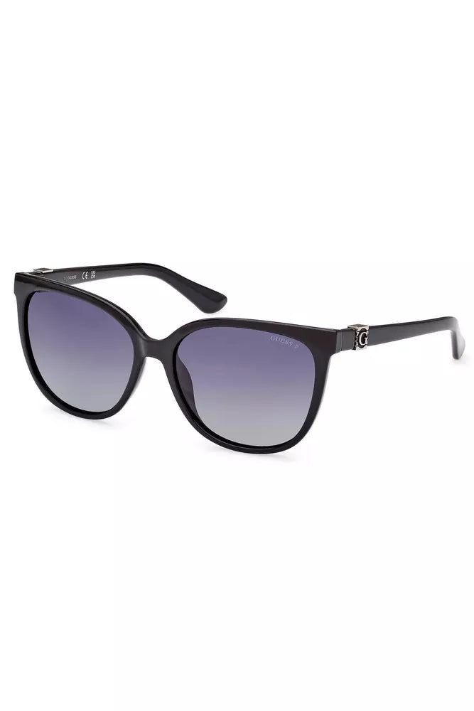 Black Injected Unisex Sunglass