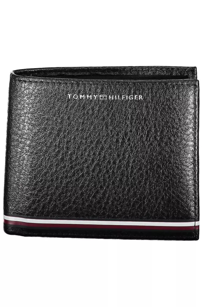 Elegant Black Leather Men's Wallet