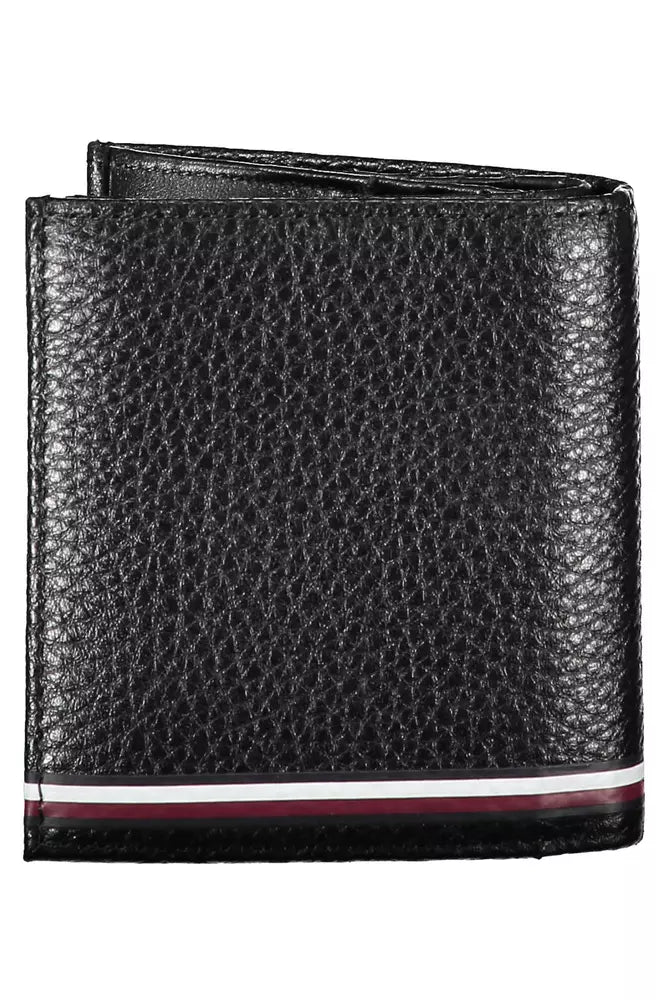 Elegant Leather Bifold Wallet with Coin Purse