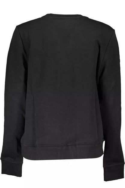 Black Cotton Women Sweater