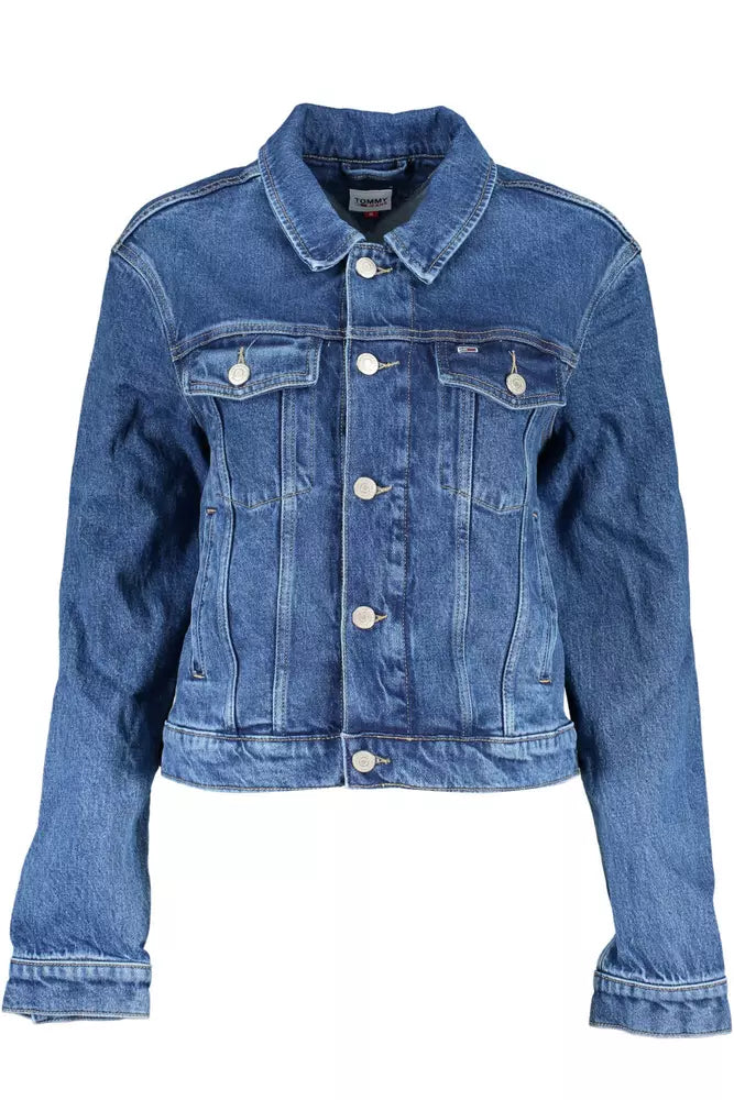 Chic Denim Elegance Jacket