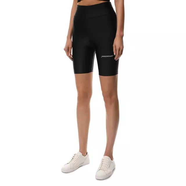 Chic Black Lycra Cycling Leggings