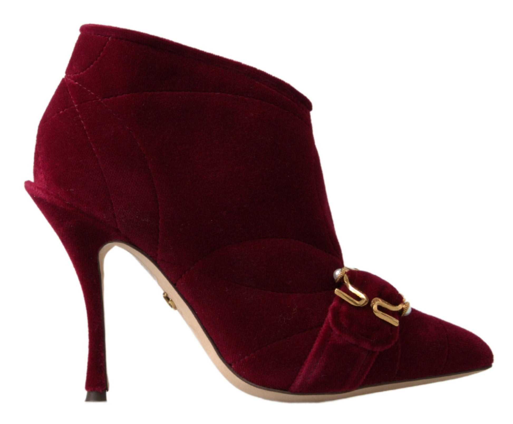 Elegant Velvet Devotion Ankle Boots