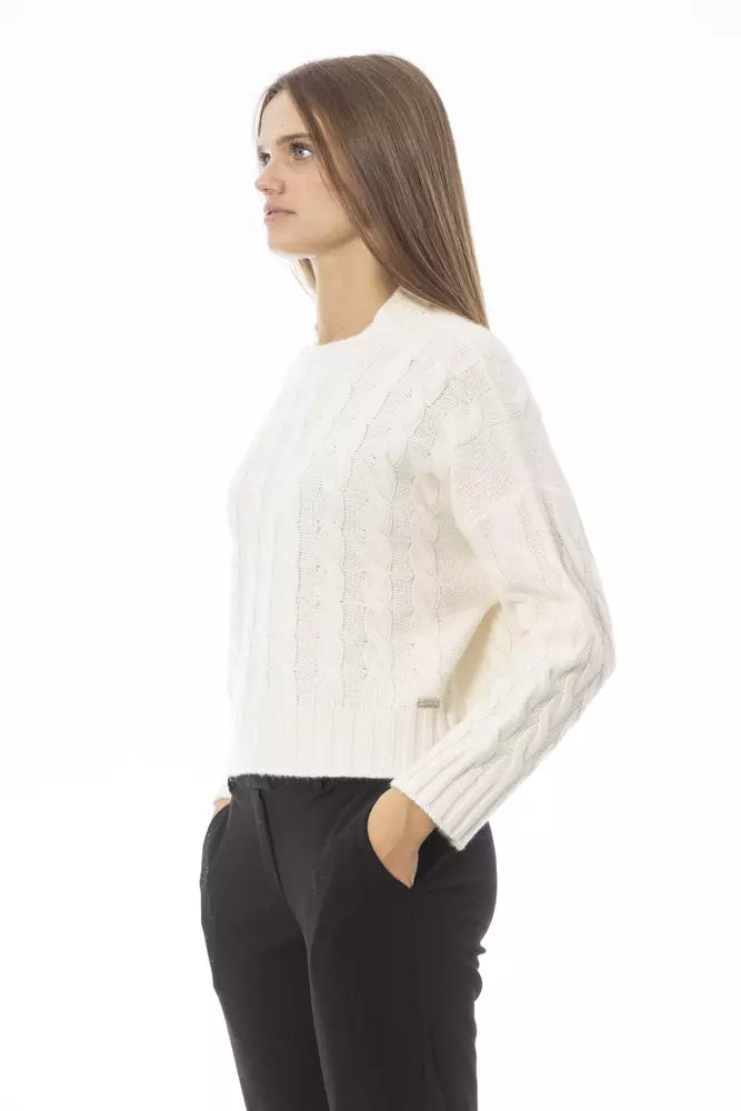 Beige Cashmere Women Sweater