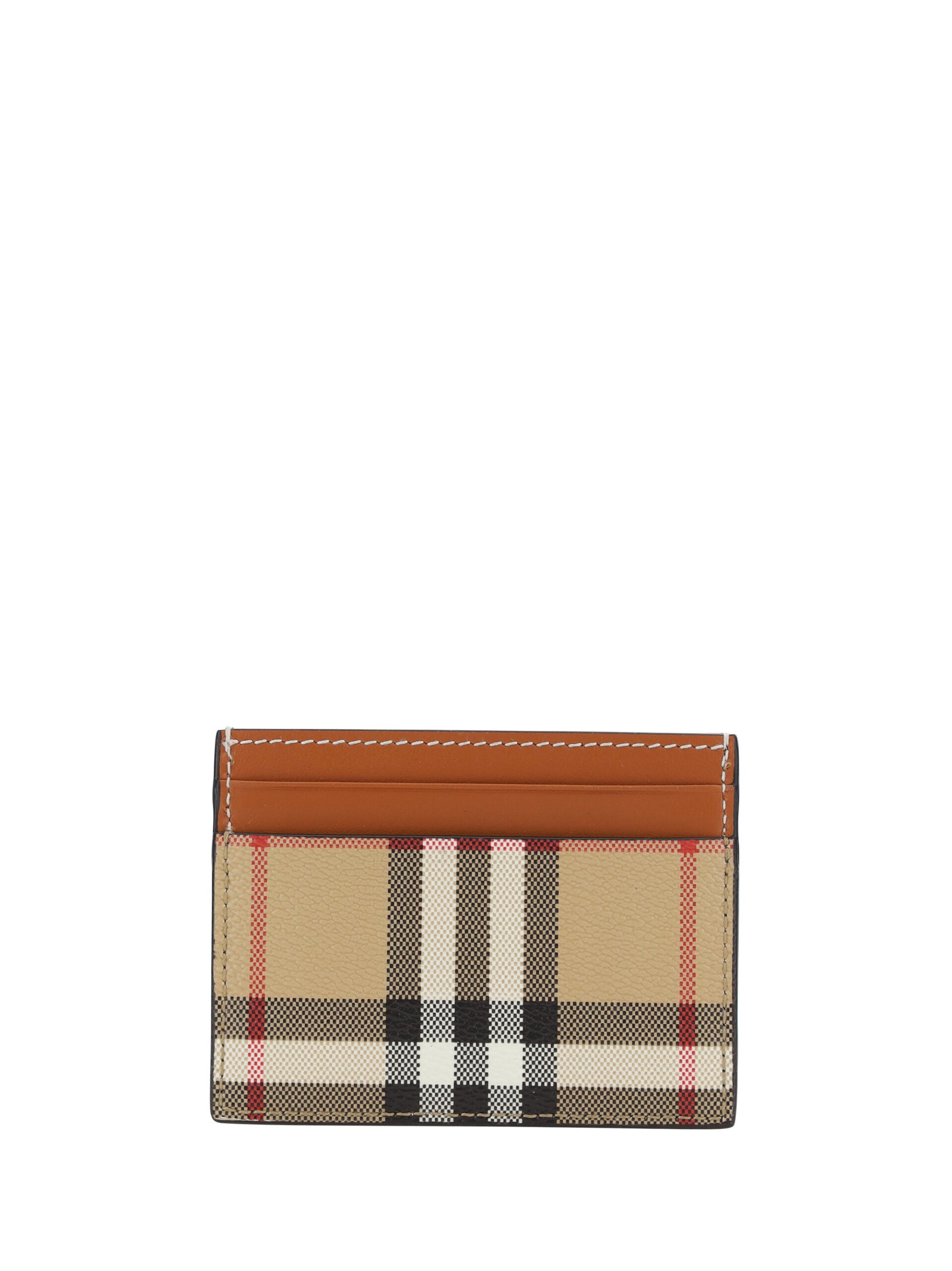 Chic Multicolor Check Print Card Holder