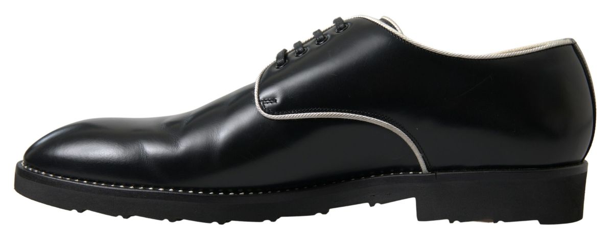 Elegant Black and White Formal Men's Shoes