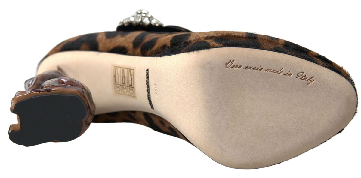 Elegant Leopard Heel Pumps for Chic Sophistication