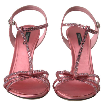 Elegant Pink Ankle Strap Sandals