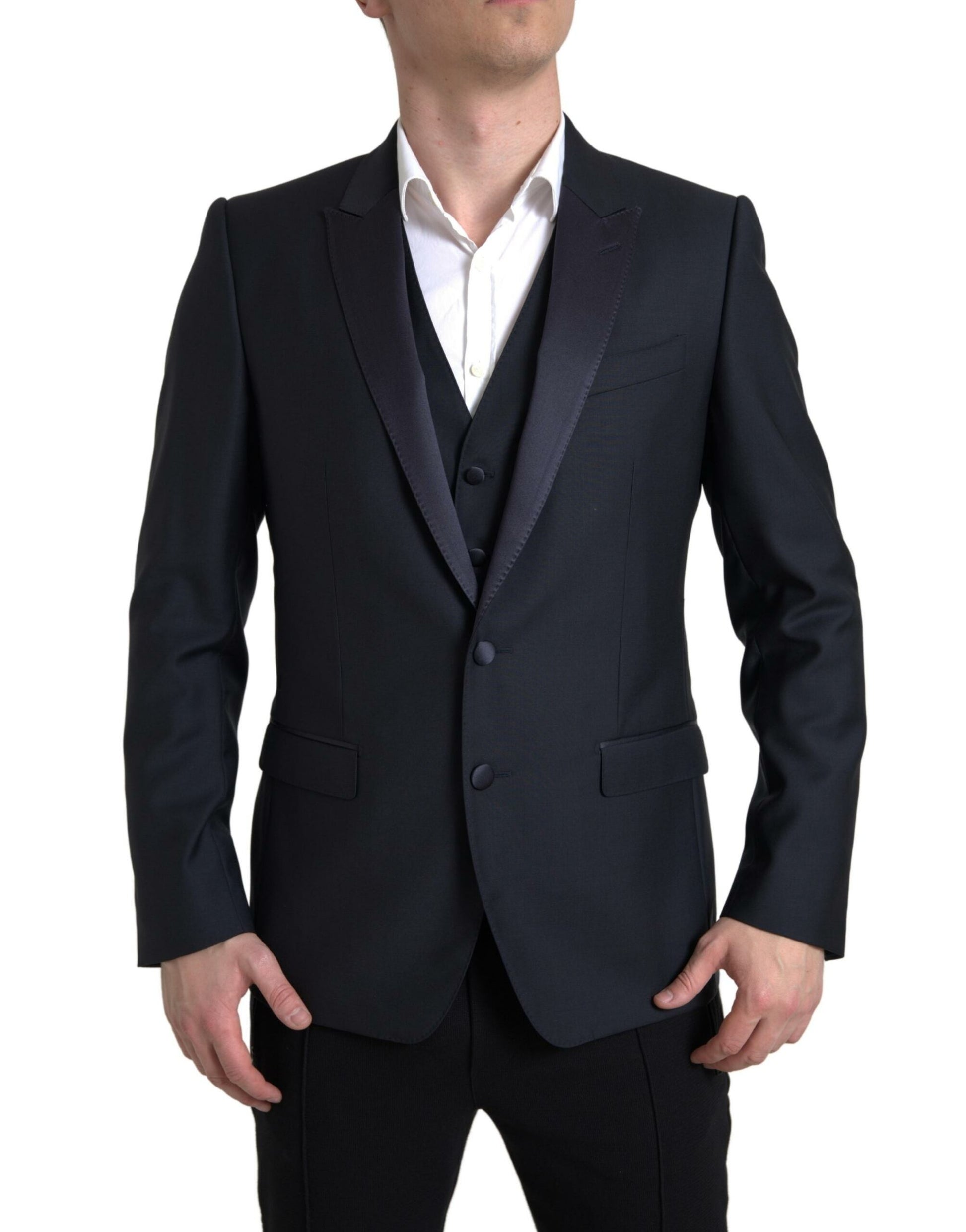 Elegant Slim Fit Two-Piece Martini Suit