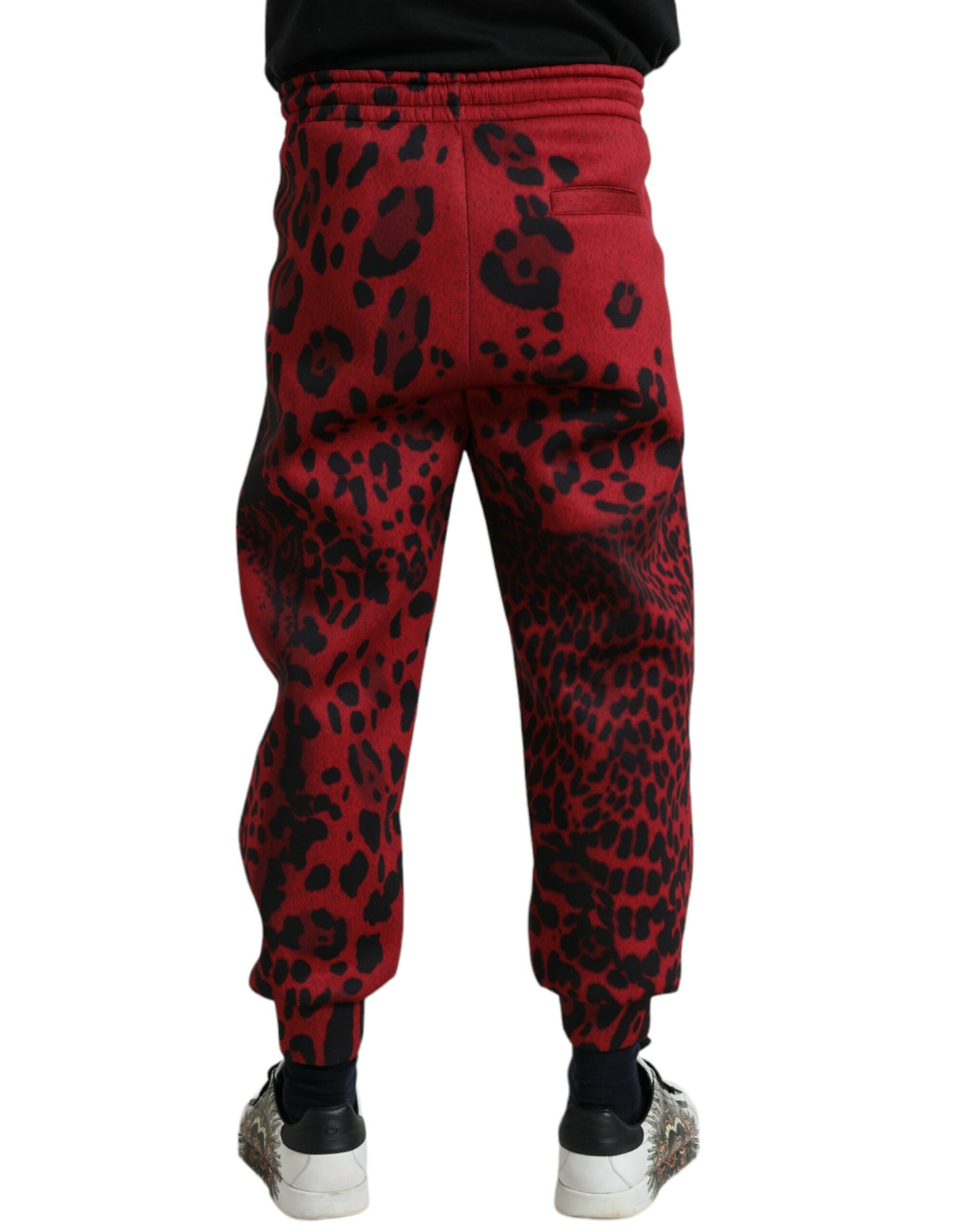 Elegant Leopard Print Joggers