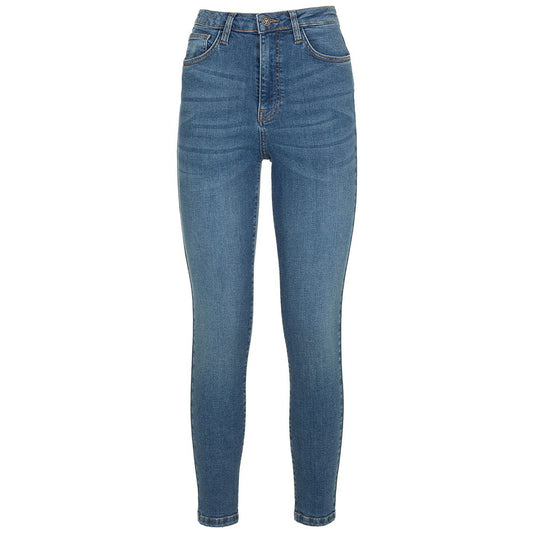 Chic Medium Blue Skinny Jeans for Women