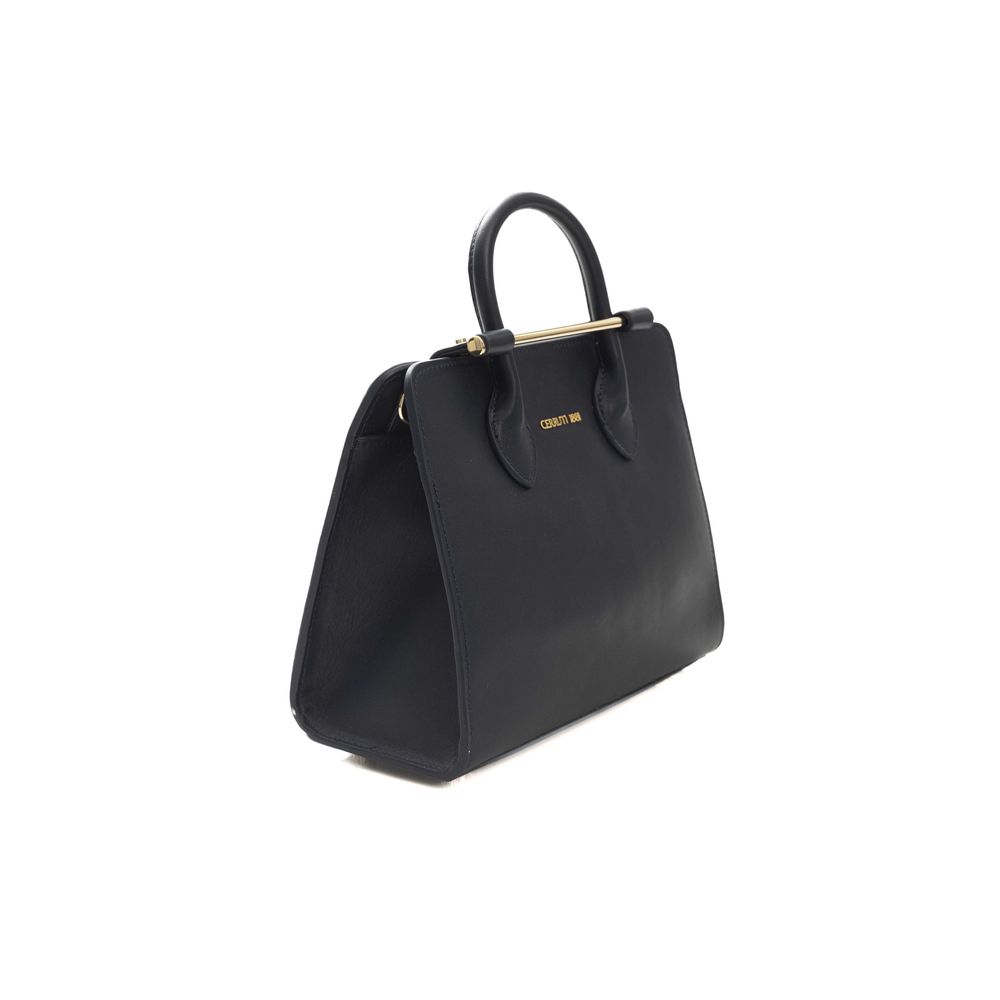 Blue Calf Leather Women Handbag