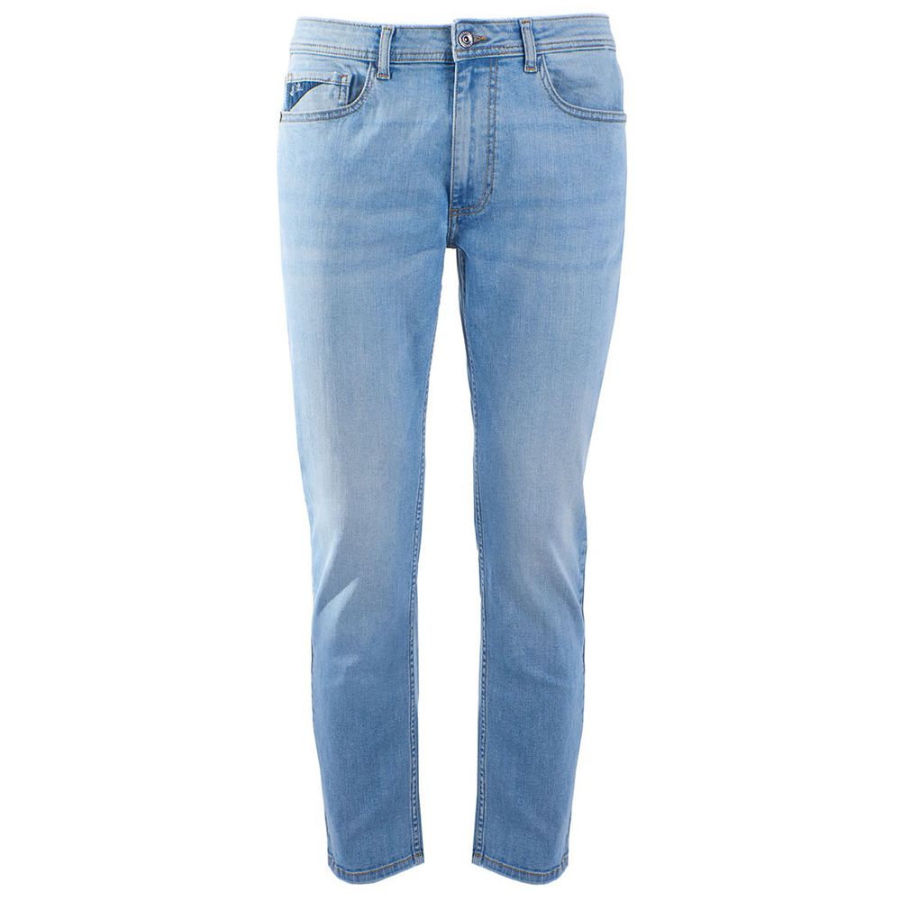 Chic Light Blue Comfort Denim Jeans