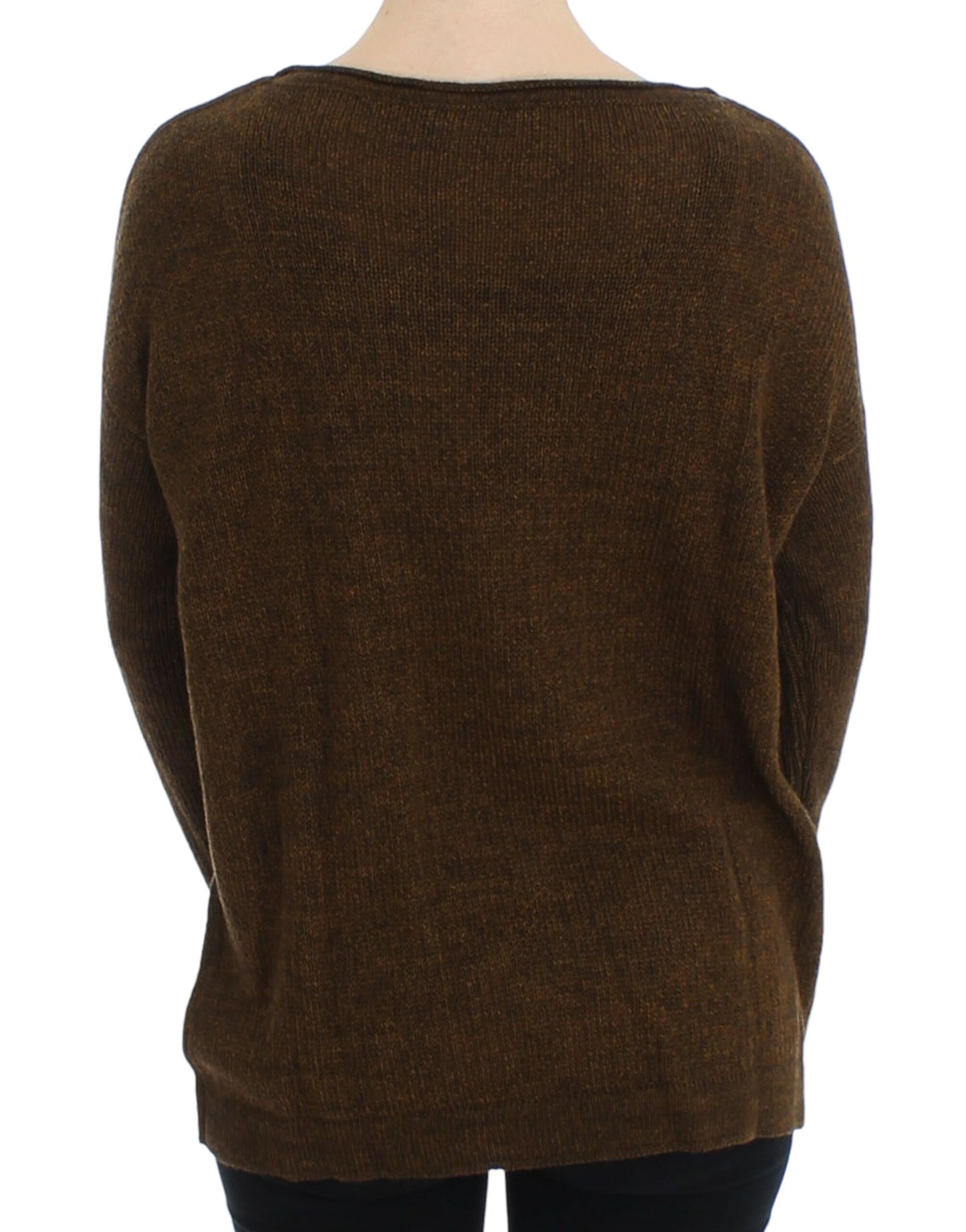 Oversized Knitted Alpaca-Wool Pullover