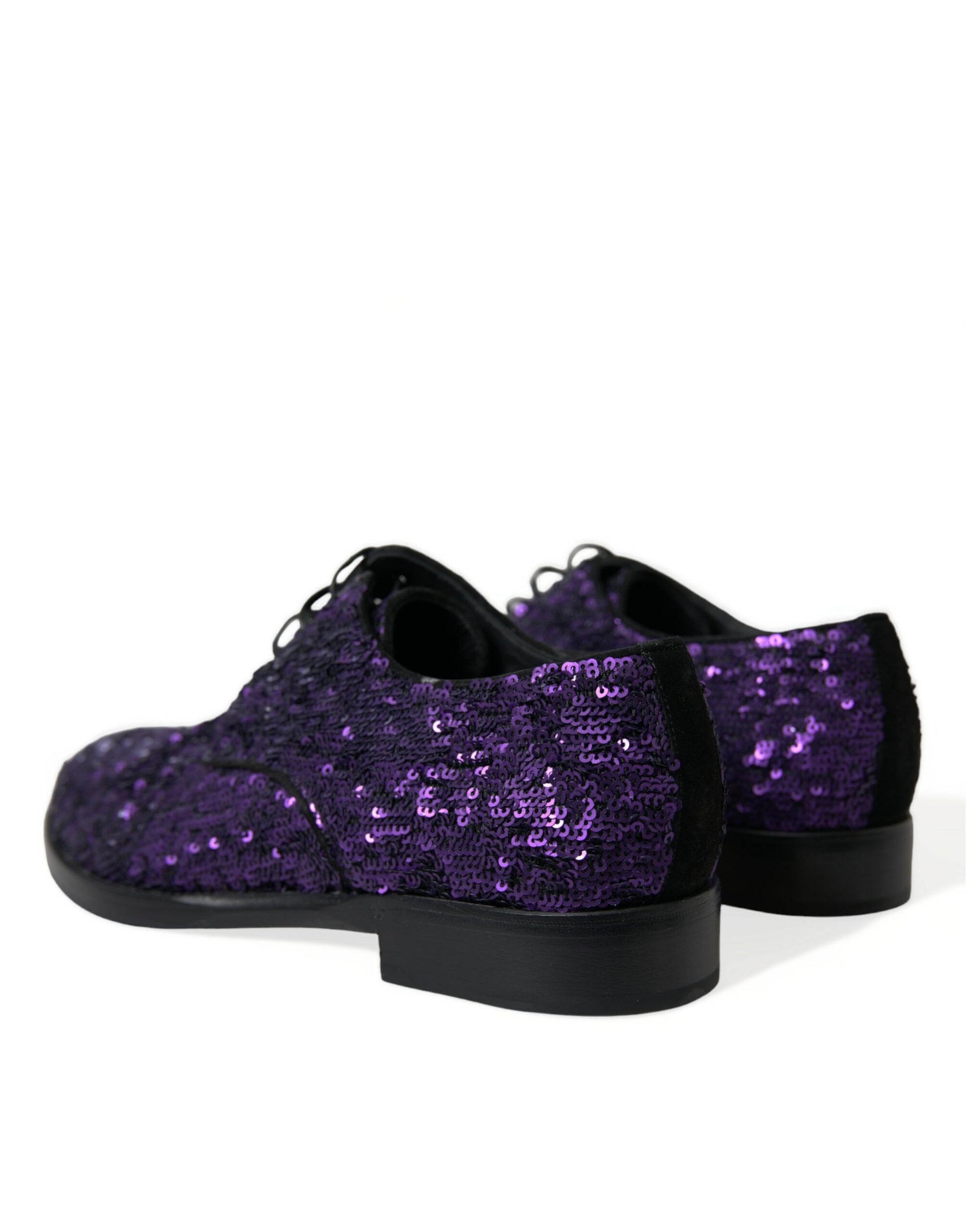 Elegant Sequined Oxford Dress Shoes