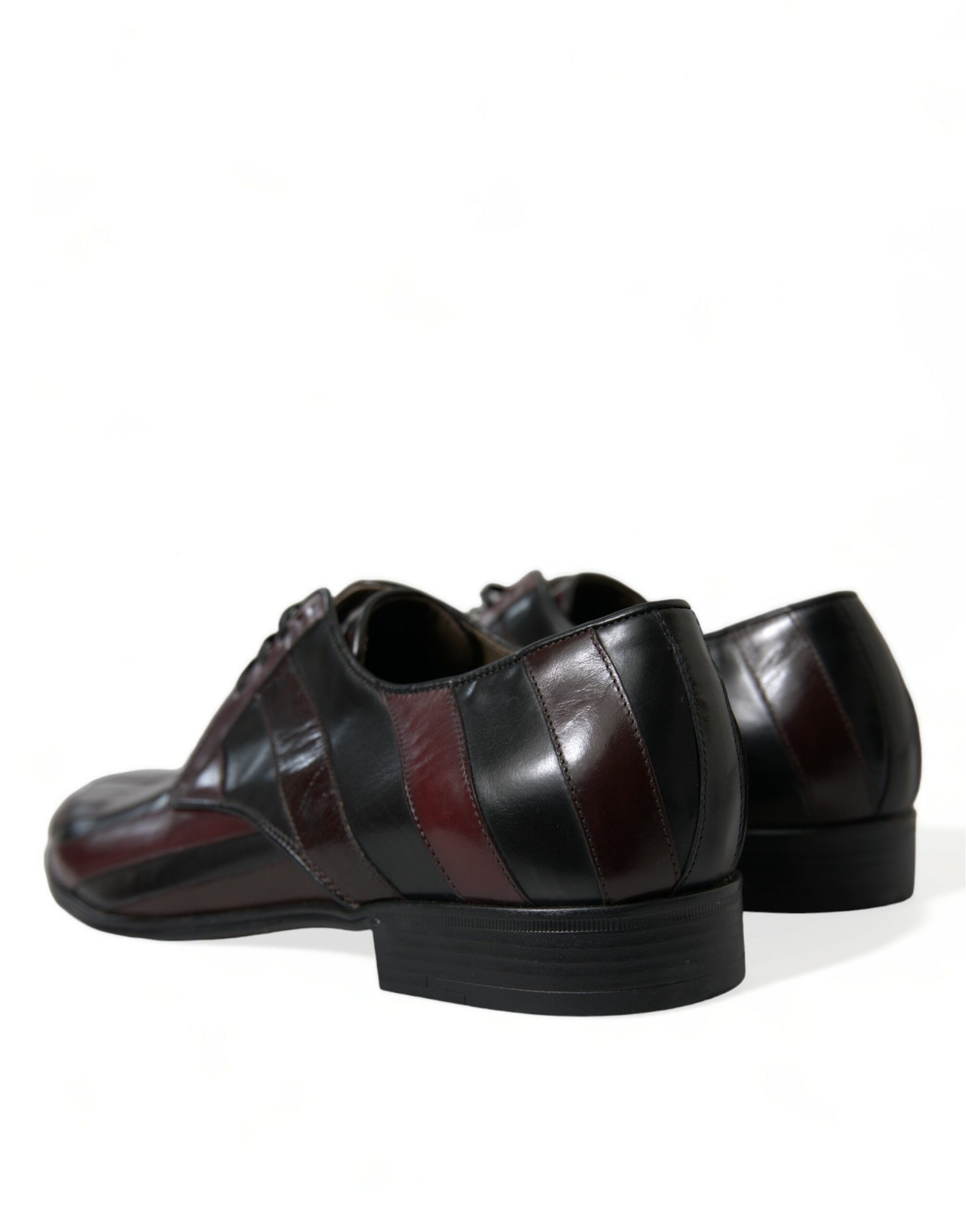 Elegant Striped Leather Dress Shoes