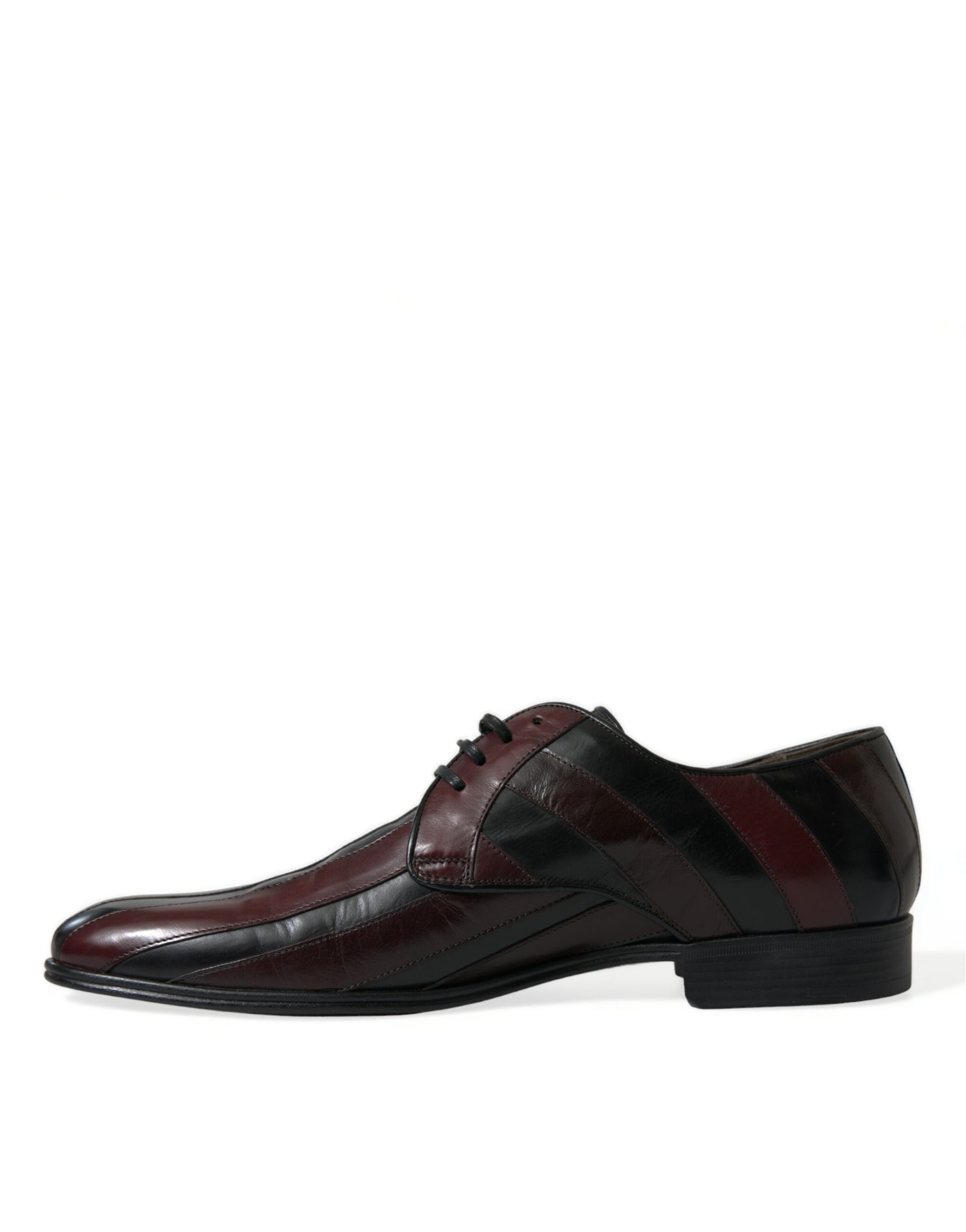 Elegant Striped Leather Dress Shoes