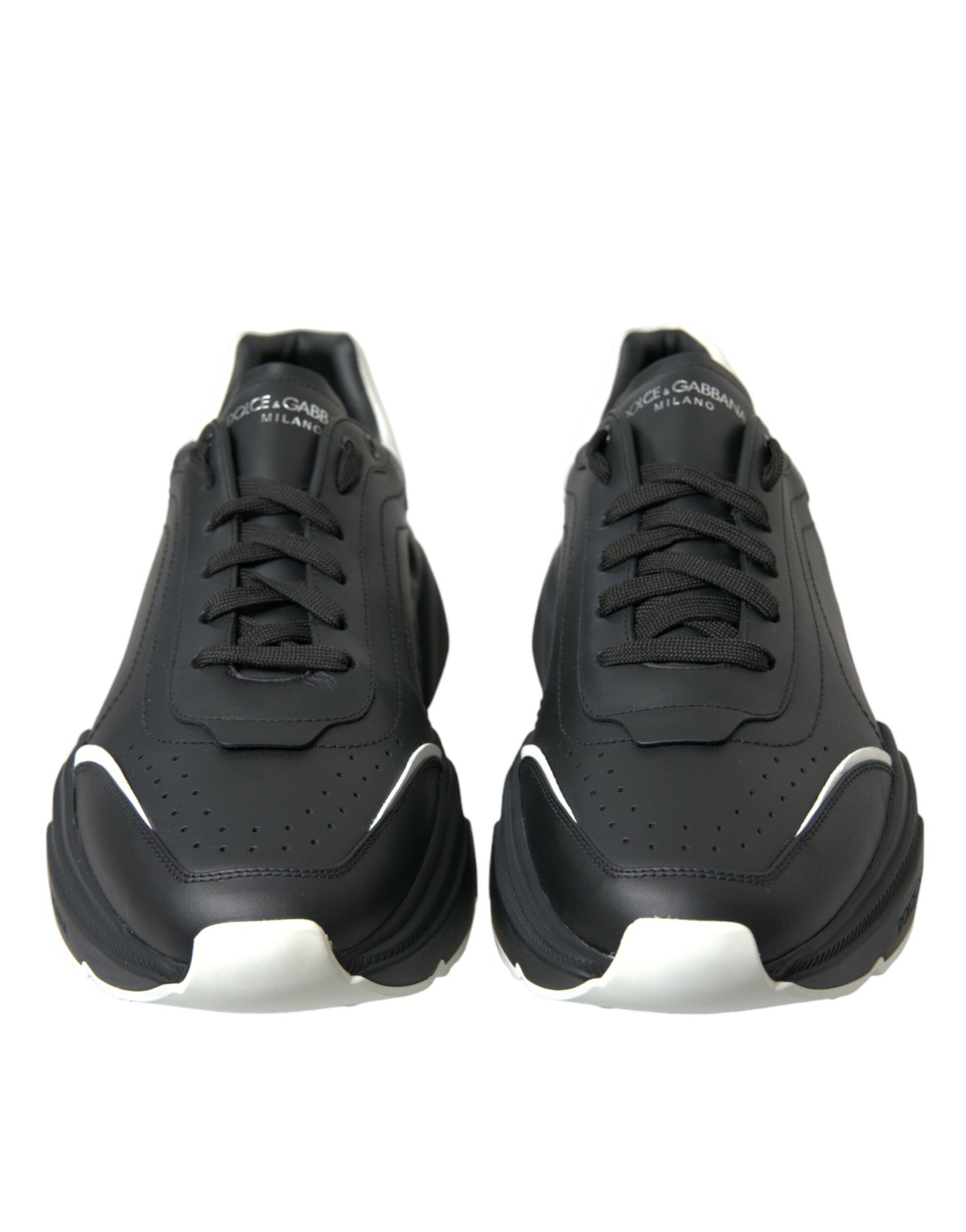 Elevated Daymaster Black Platform Sneakers