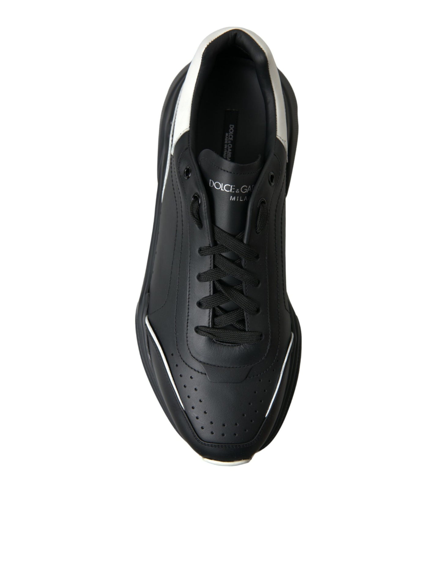 Elevated Daymaster Black Platform Sneakers