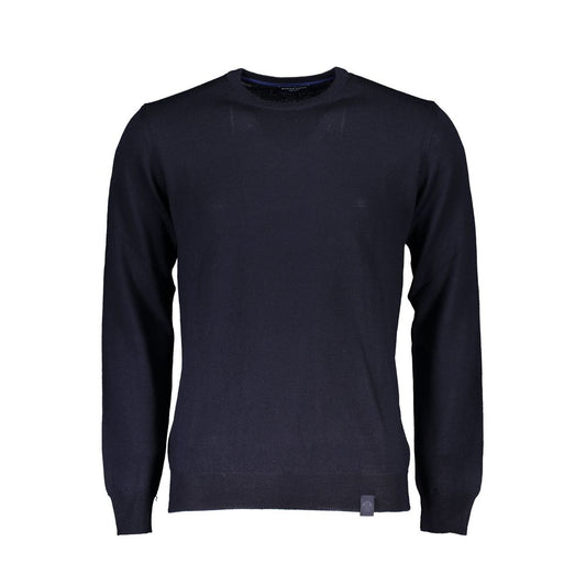 Blue Fabric Men Sweater