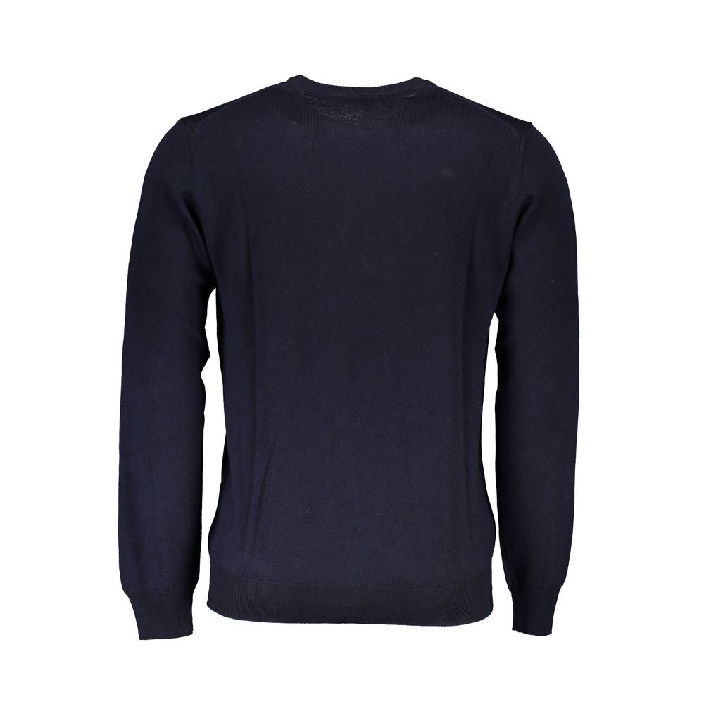 Blue Fabric Men Sweater