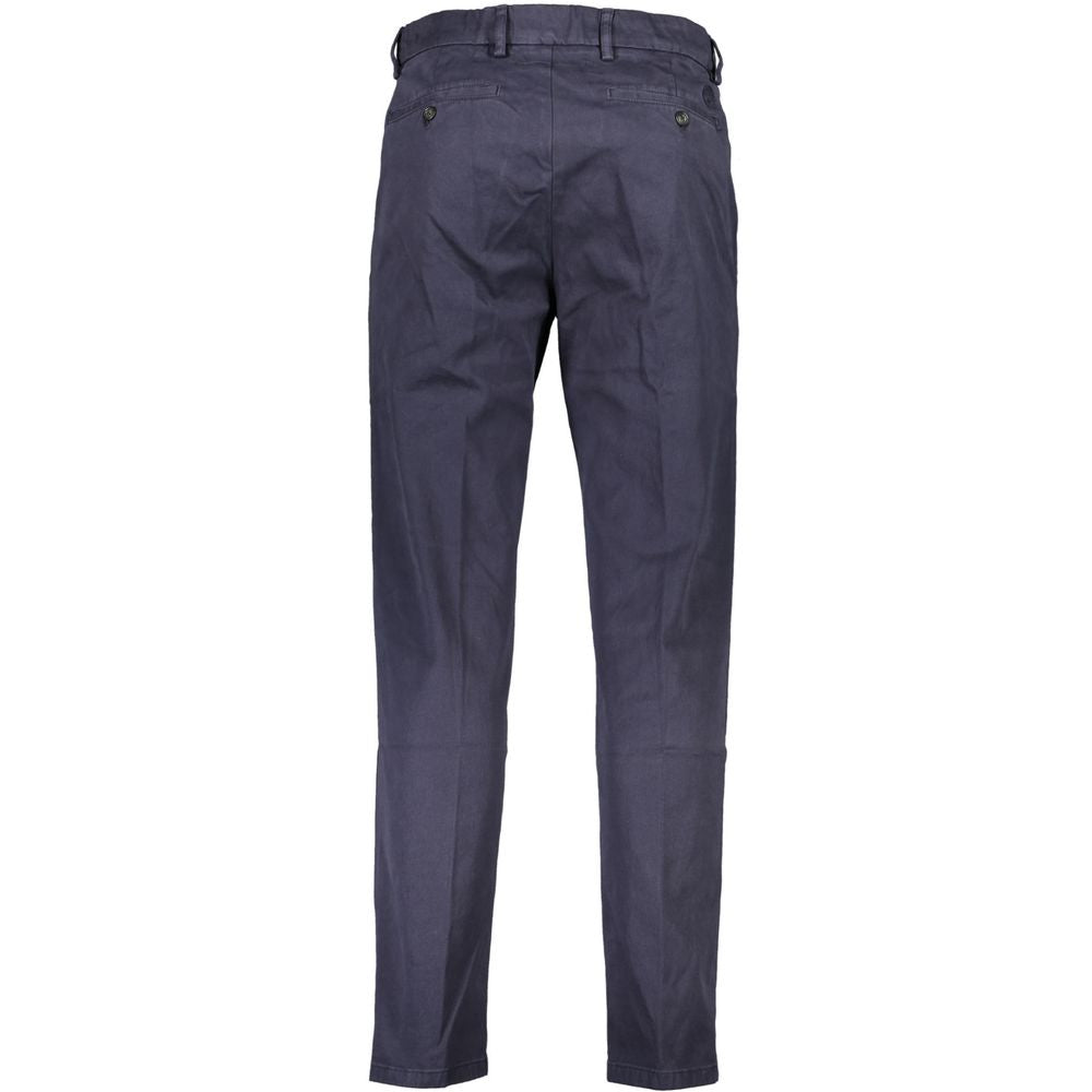 Slim Fit Four-Pocket Cotton Trousers