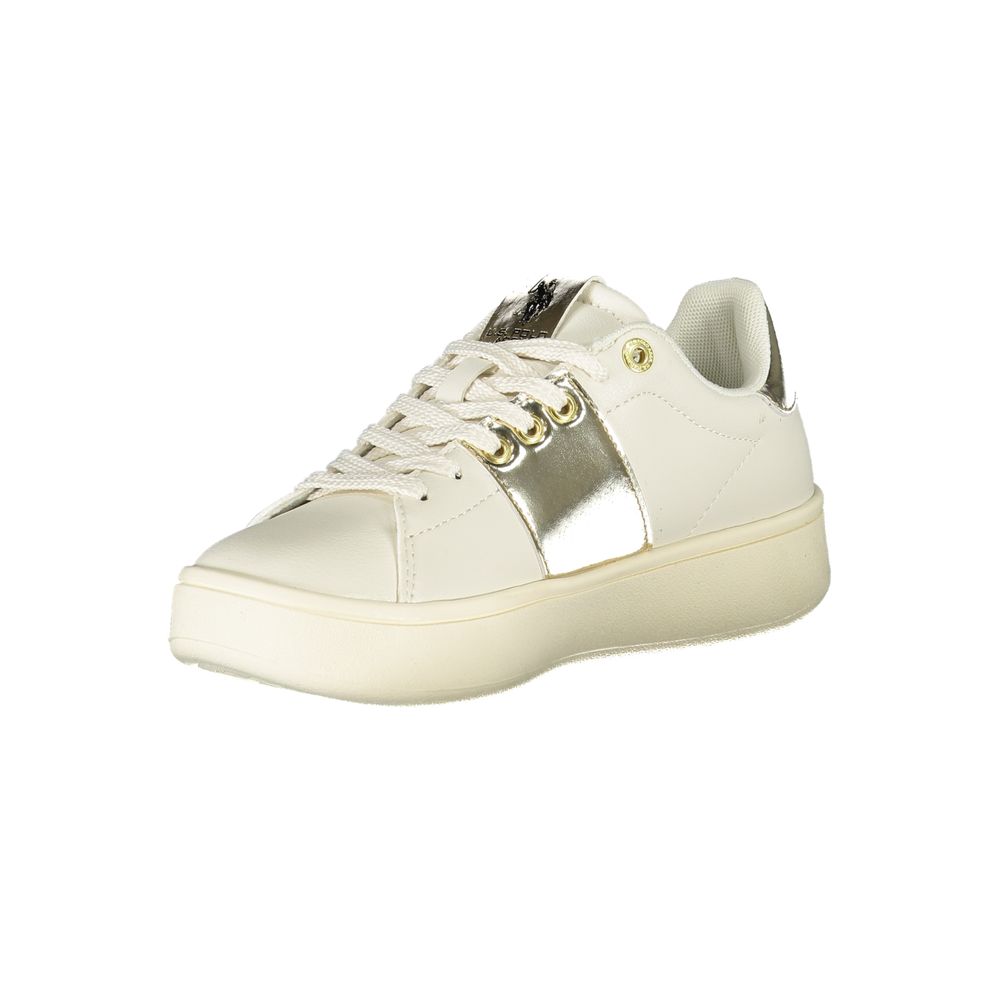 Beige Polyethylene Women Sneaker