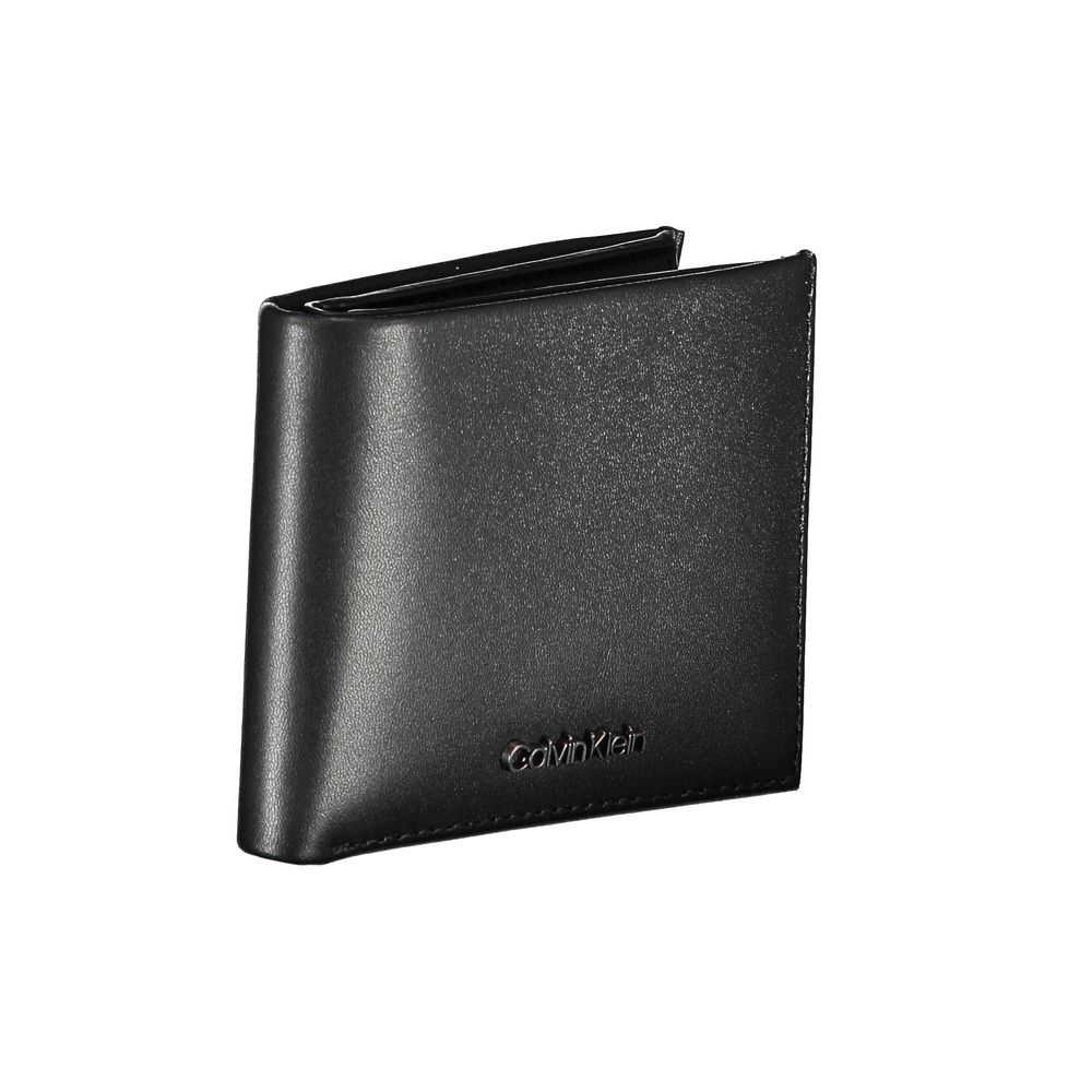 Sleek Leather Bi-Fold Wallet with RFID Block