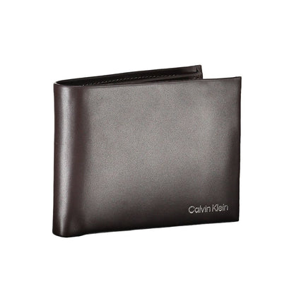 Elegant Leather Dual-Compartment Wallet