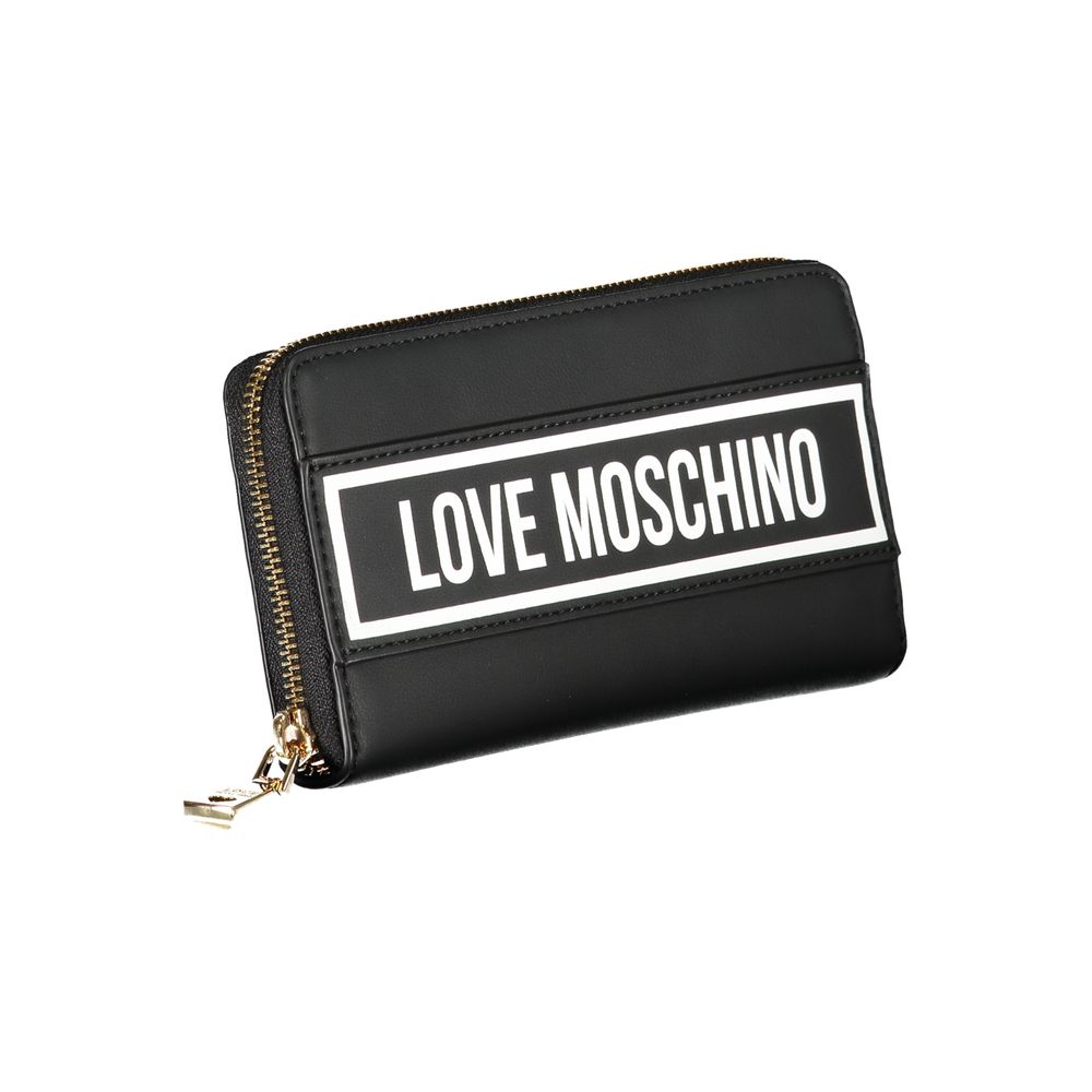 Chic White Polyethylene Compact Wallet