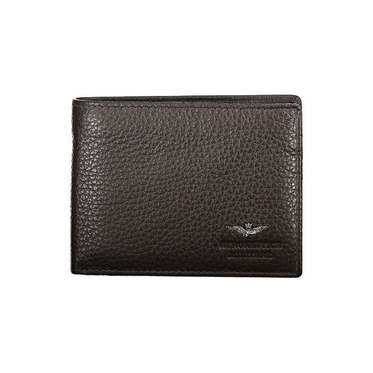 Elegant Two-Compartment Leather Wallet