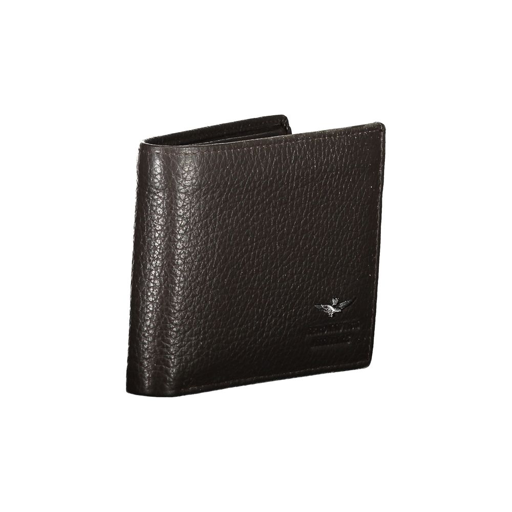 Elegant Leather Dual-Compartment Wallet