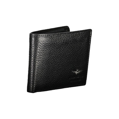 Sleek Dual-Compartment Leather Wallet