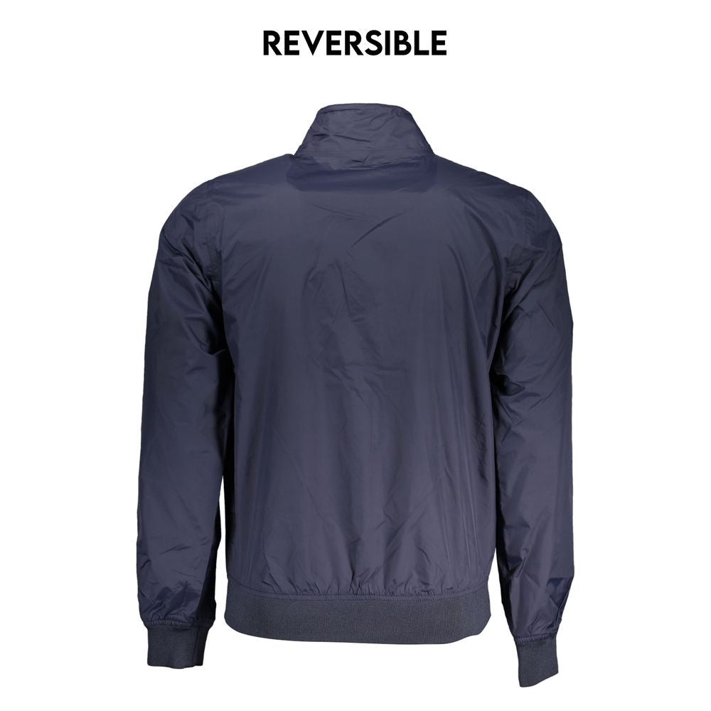 Sleek Waterproof Sports Jacket with Contrast Details