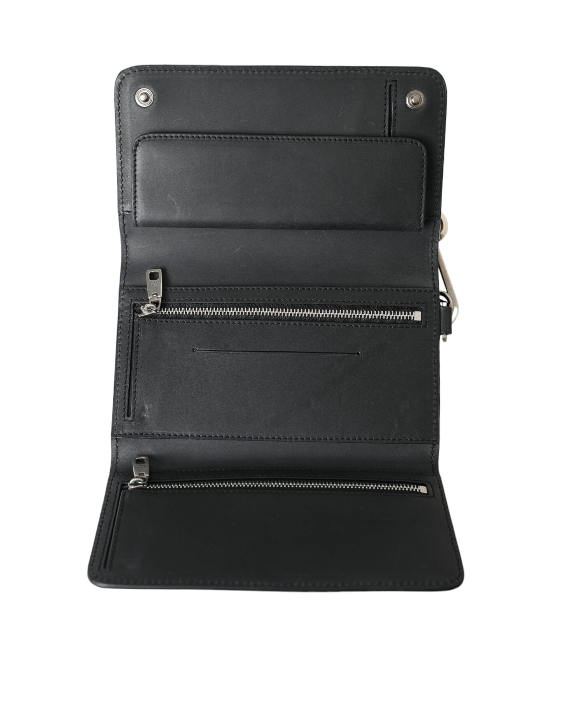 Elegant Black Leather Shoulder Bag