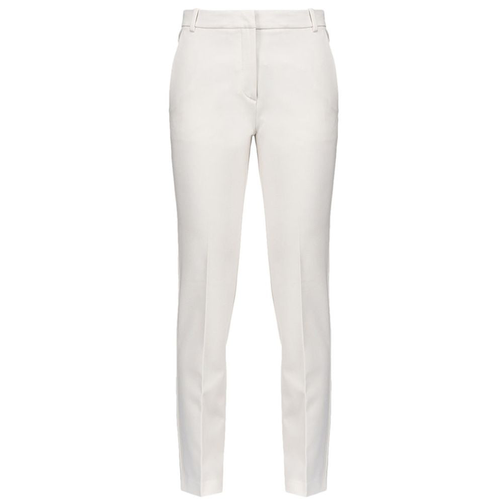 White Viscose Jeans & Pant