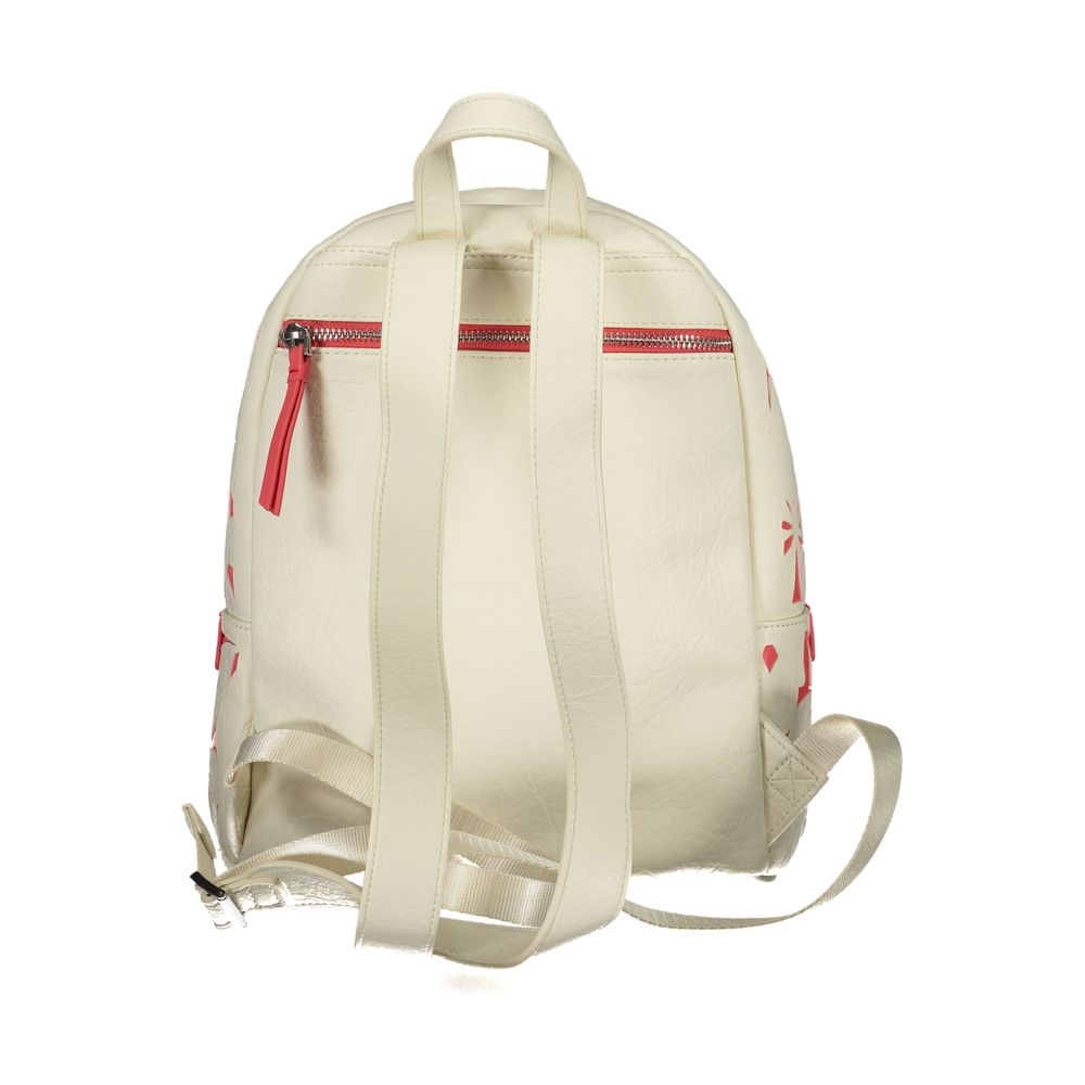 White Polyethylene Backpack