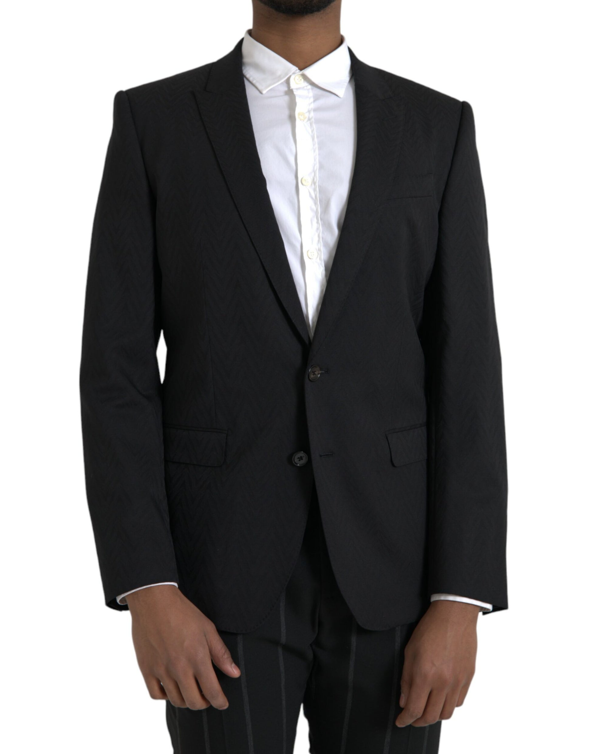 Black MARTINI Slim Fit Jacket Coat Blazer