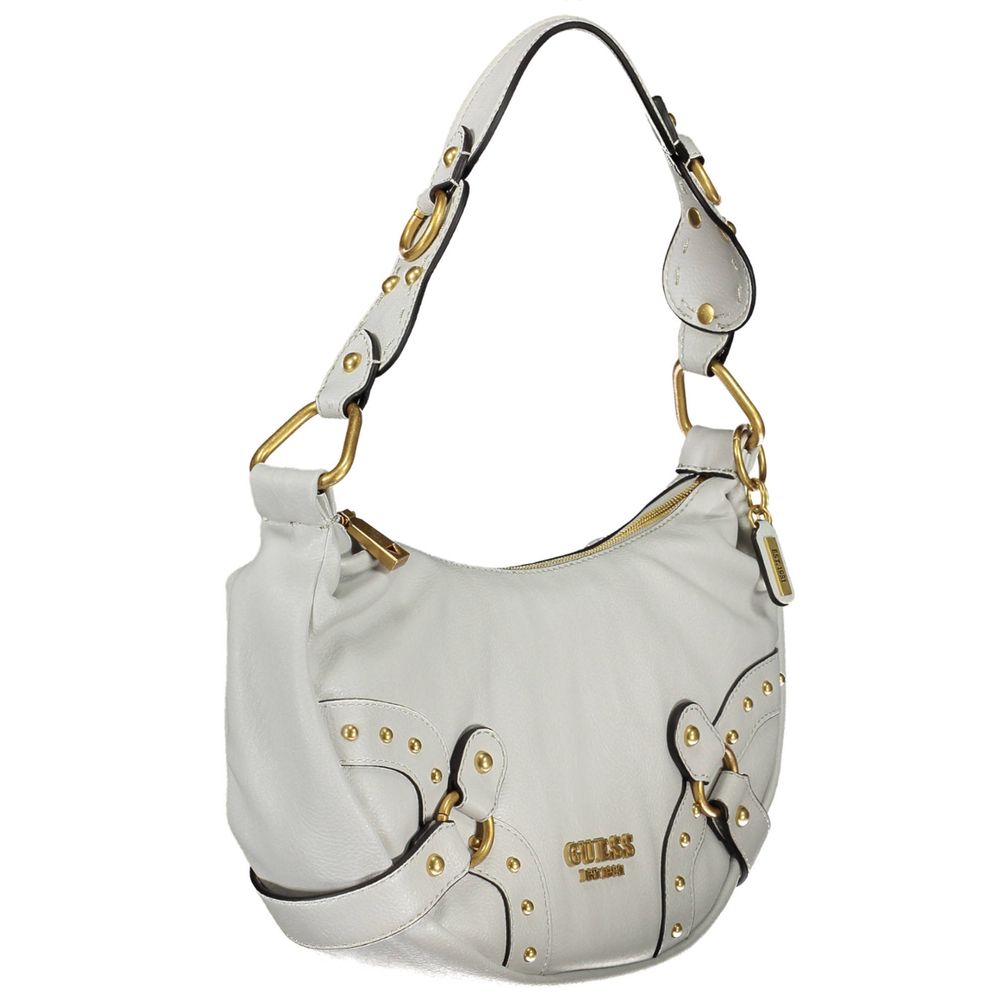 Gray Polyethylene Handbag