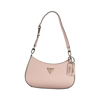 Pink Polyethylene Handbag