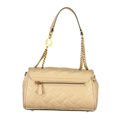 Beige Polyethylene Handbag