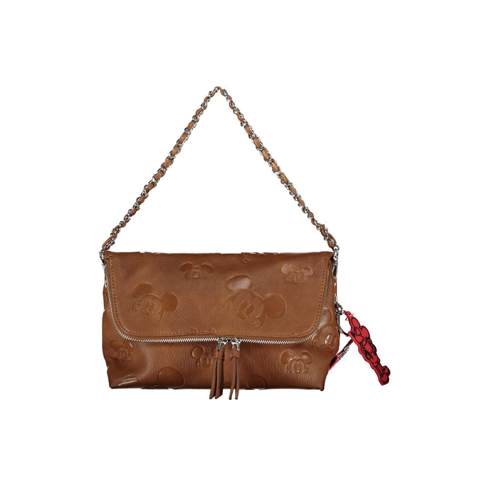 Brown Polyethylene Handbag