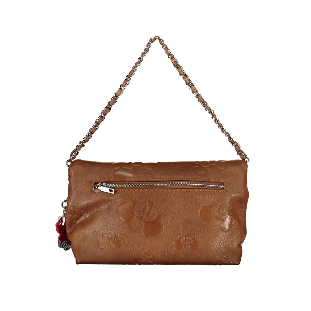 Brown Polyethylene Handbag