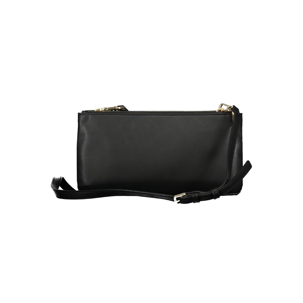 Black Polyester Handbag