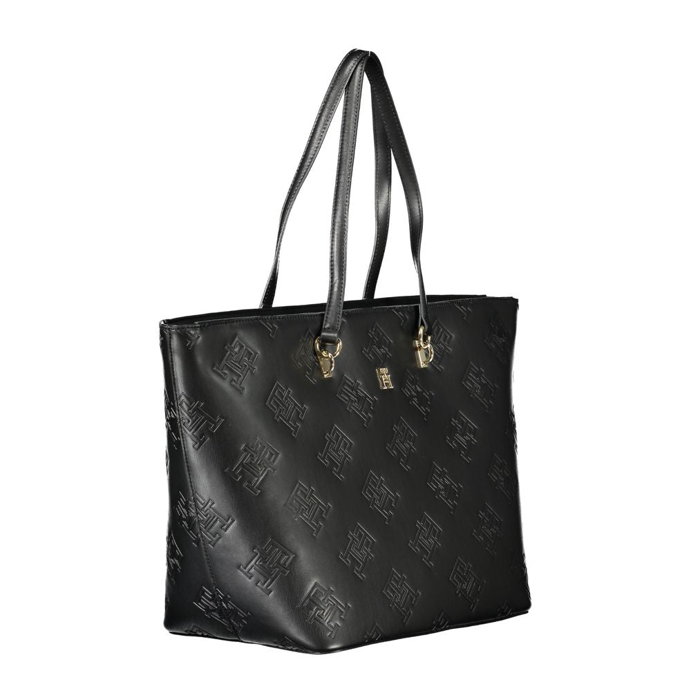 Black Polyethylene Handbag