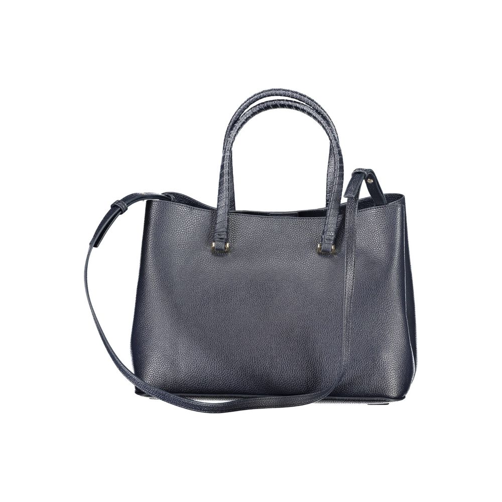 Blue Polyethylene Handbag