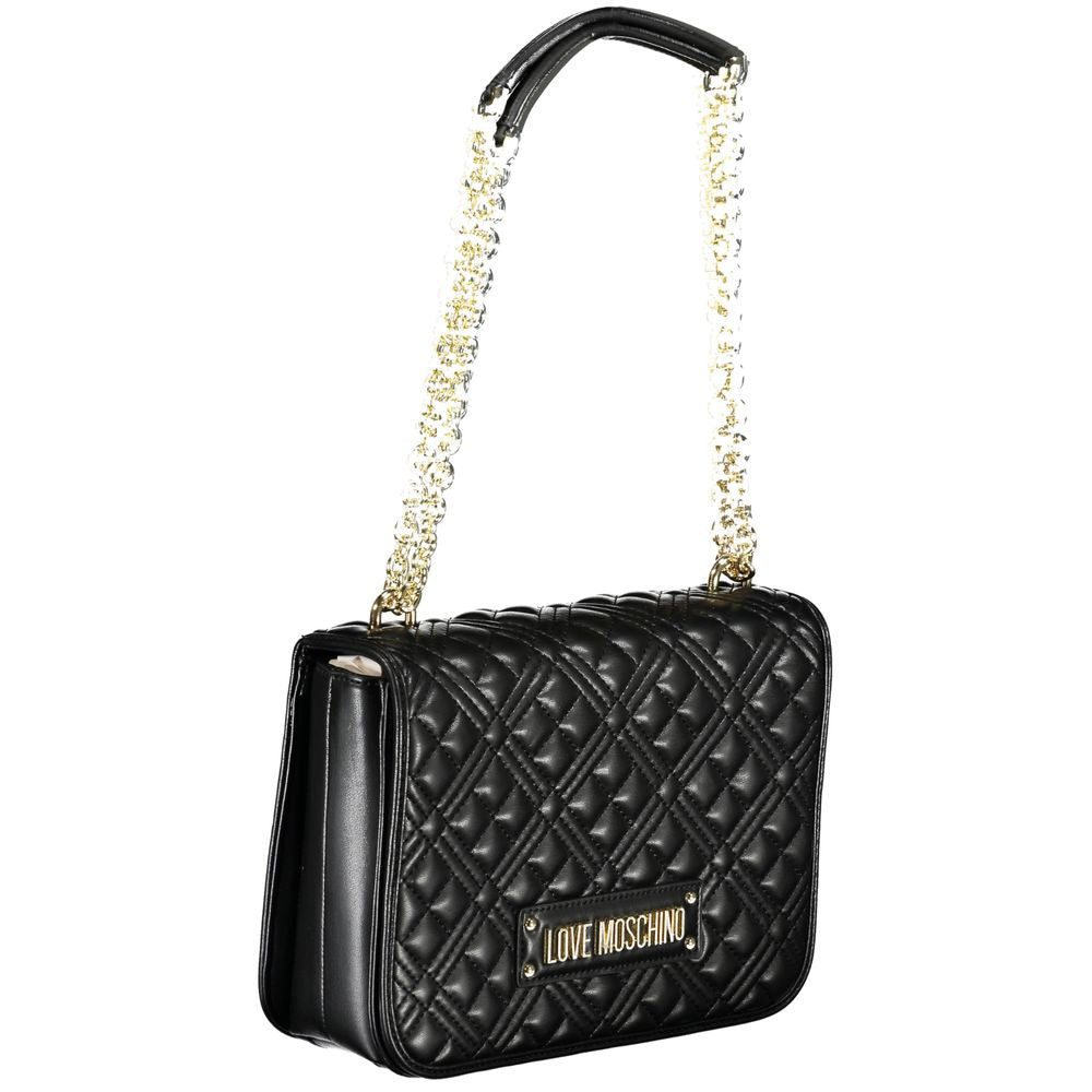 Black Polyethylene Handbag