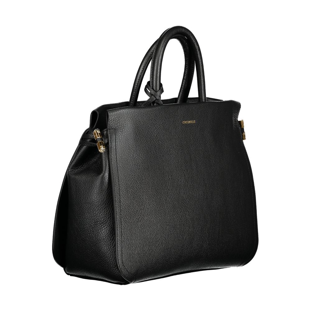 Black Leather Handbag